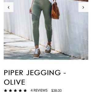 Vici Gray Piper jegging